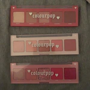 3 Colourpop 5-Pan Palettes